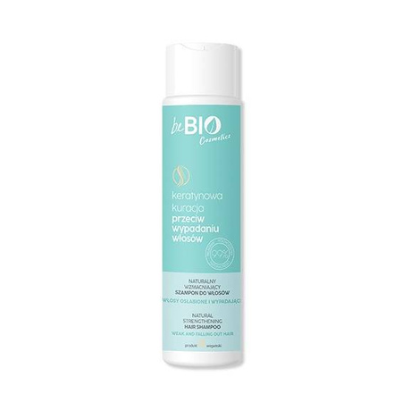 beBIO Naturalny szampon do włosów osłabionych i wypadających 300 ml