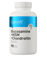 OstroVit Glukozamina + MSM + Chondroityna 90 tabletek