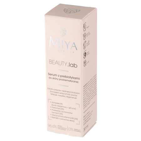 Miya BEAUTY.lab – Serum z prebiotykami do skóry problematycznej, 30 ml