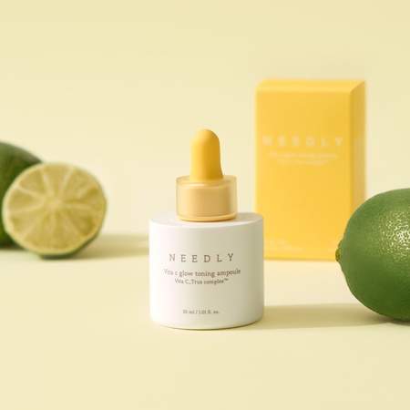 Needly Vita C Glow Toning Ampoule, rozświetlające serum tonizujące z witaminą C, 30 ml