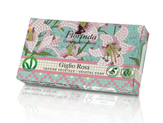 Florinda Mydło naturalne – Różowa Lilia, 200 g