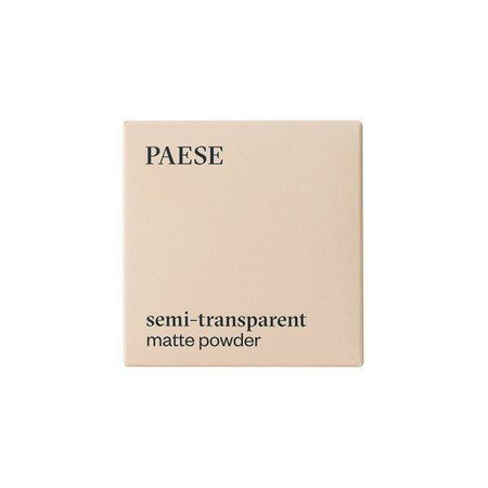 Paese Puder Półtransparentny Matujący 5a Naturalny