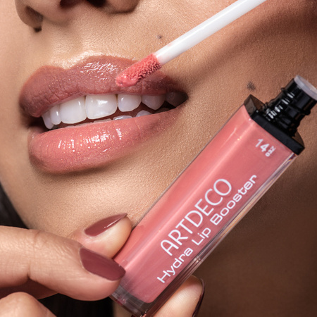 Hydra Lip Booster, błyszczyk do ust intensywnie nawilżający 14 translucent sparkling coral