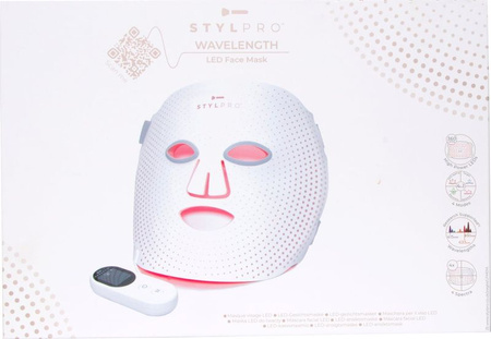 STYLPRO Wavelength LED Face Mask, maska LED do pielęgnacji skóry twarzy