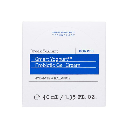 Korres Greek Smart Yoghurt żel-krem nawilżający skóra normalna i mieszana, 40 ml
