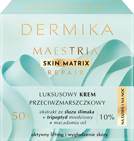 Dermika Maestria luksusowy krem przeciwzmarszczkowy 50+ na dzień i na noc 50 ml