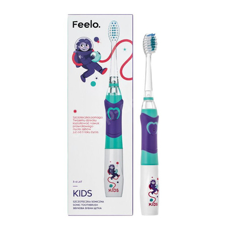 FEELO KIDS szczoteczka soniczna dla dzieci 3-6 lat