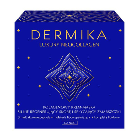 Dermika Luxury neocollagen Kolagenowy krem - maska na noc 50 ml