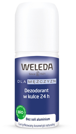 WELEDA Dla mężczyzn Dezodorant w kulce 24 h, 50 ml