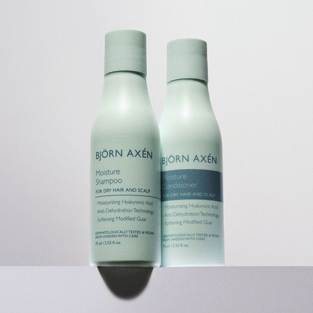 Björn Axén MOISTURE Nawilżający szampon do włosów Travel Size 75 ml