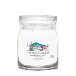 Yankee Candle Signature – Świeca średnia Magical Bright Lights, 368 g
