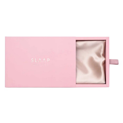 SLAAP Jedwabna poszewka na poduszkę szmpański beż, 50 x 60 cm