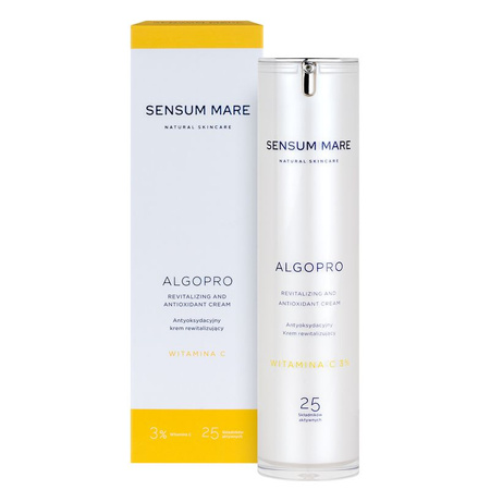 Sensum Mare Krem rewitalizujący z 3% witaminą C 50 ml