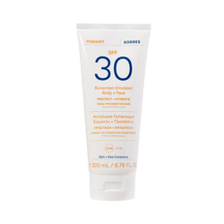 Korres Yoghurt emulsja do ciała i twarzy SPF30 tubka, 200ml