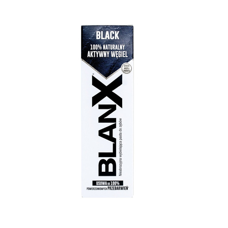 BlanX Black Carbone Wybielająca Pasta do Zębów 75ml | Puderikrem