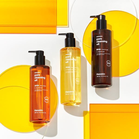 Hanskin Pore Cleansing Olejek oczyszczający pory z kwasami AHA, 300 ml