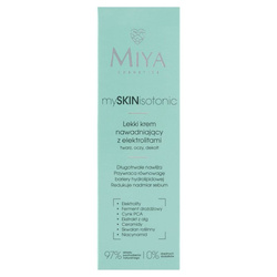 Miya mySKINisotonic – Lekki krem nawadniający z elektrolitami, 40 ml
