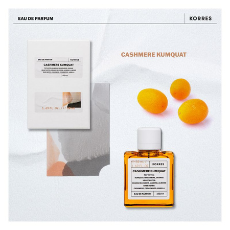 Korres EDP Woda perfumowana Cashmere Kumquat, 50 ml