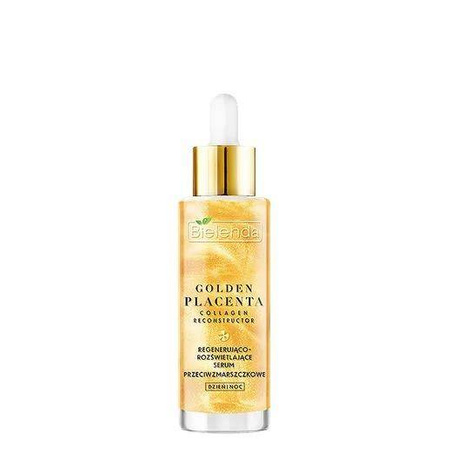 Bielenda Golden Placenta Collagen Reconstructor - Regenerująco - rozświetlające serum przeciwzmarszczkowe