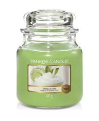 Yankee Candle CLASSIC - Słoik średni VANILLA LIME