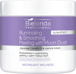Bielenda Professional Moonlight Wellnese Rozświetlająco-wygładzający peeling z pyłem księżycowym, 550 g