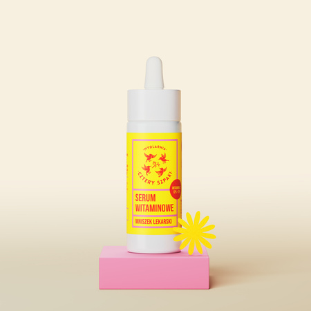 4 Szpaki Serum Witaminowe Mniszek Lekarski, 30 ml