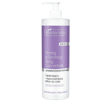 Bielenda Professional Moonlight Wellnes Ujędrniająco-wyszczuplający eliksir do ciała, 450 ml