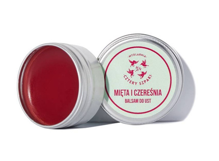 4 Szpaki Balsam do ust mięta i czereśnia, 15 ml