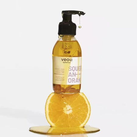 Veoli Botanica Squeeze An Orange - Emulgujący olejek oczyszczający