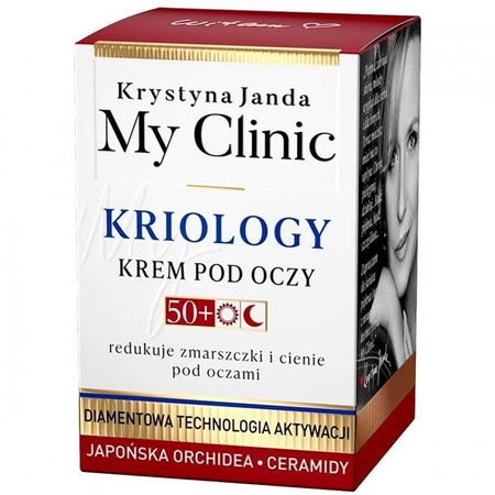 Janda My Clinic Kriology 50+ krem pod oczy