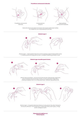 Perfect Cup Kubeczek menstruacyjny M pink