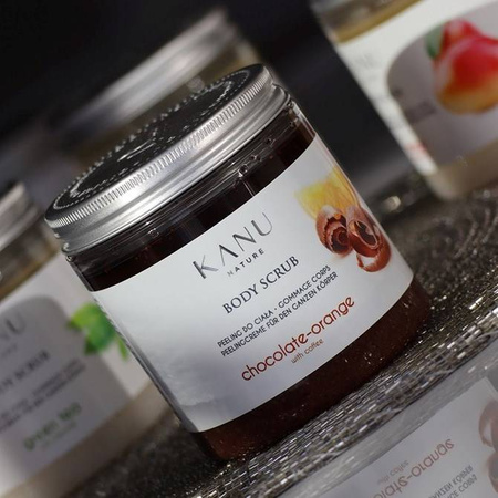 Kanu Nature Peeling 350 g Czekoladowo-pomarańczowy z kawą