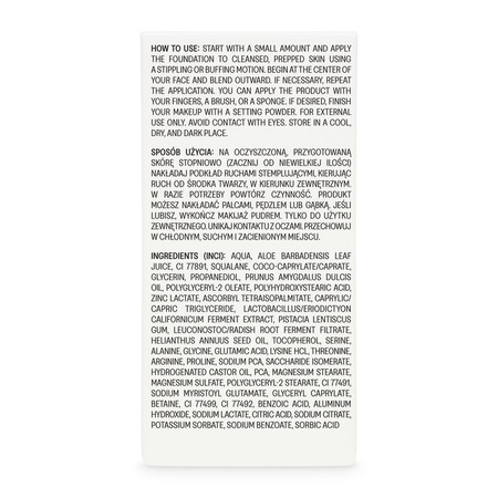 Ministerstwo Dobrego Mydła Podkład Vanilla Pudding no 20, 30 ml