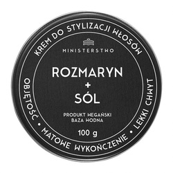 MDM Krem prestyler do stylizacji włosów Rozmaryn + Sól 100 g