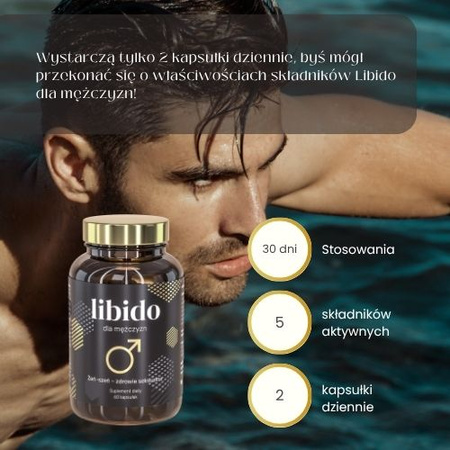 Noble Health Libido dla mężczyzn, 60 kapsułek