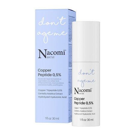 Nacomi Next Level Serum do twarzy - Peptyd miedziowy 0,5%, 30 ml