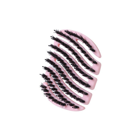 Sister Young MILA BV Mini szczotka do włosów z włosiem z dzika Pink