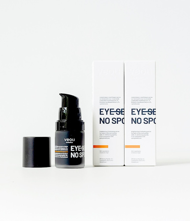 Veoli Botanica EYE SEE NO SPOTS Rozjaśniająco-nawilżające serum pod oczy i na powieki, 15 ml