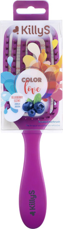 KillyS Szczotka do czesania włosów, jagoda, Color Love