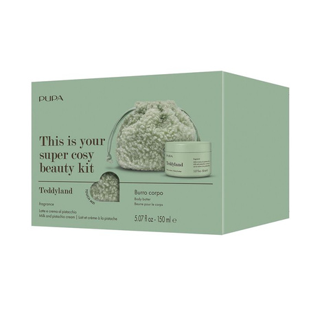 PUPA Milano TEDDYLAND Masło do ciała 005 Milk and Pistachio Cream, 150 ml