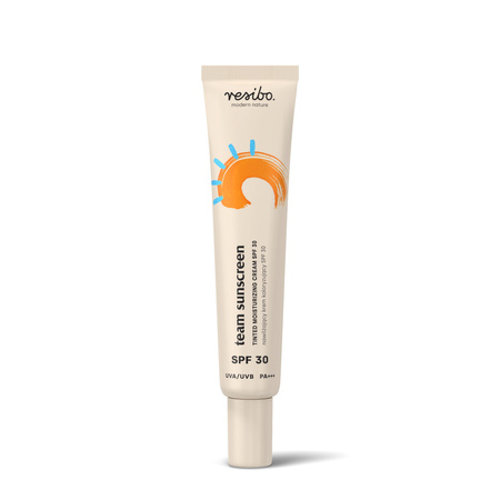 Resibo Team Sunscreen Nawilżający krem koloryzujący SPF 30 40 ml