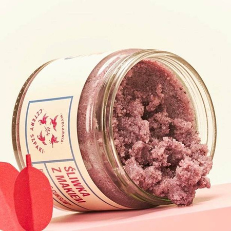 4 Szpaki Peeling cukrowy Śliwka z Makiem, 250 ml