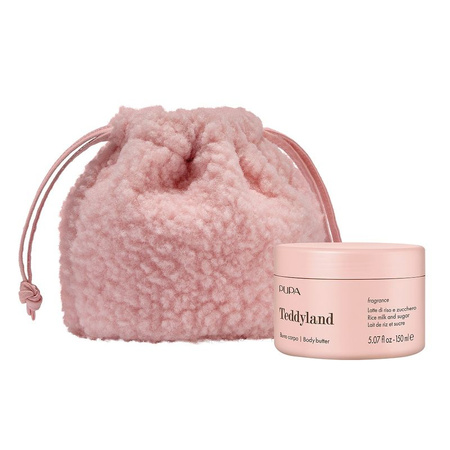 PUPA Milano TEDDYLAND Masło do ciała 001 Rice Milk and Sugar, 150 ml