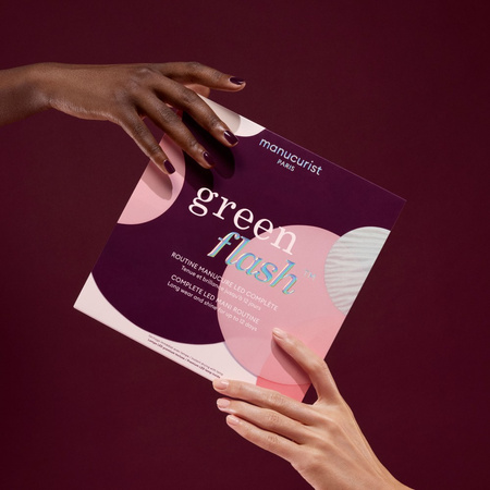 Manucurist Green Flash Gift Set Zestaw z lampą LED