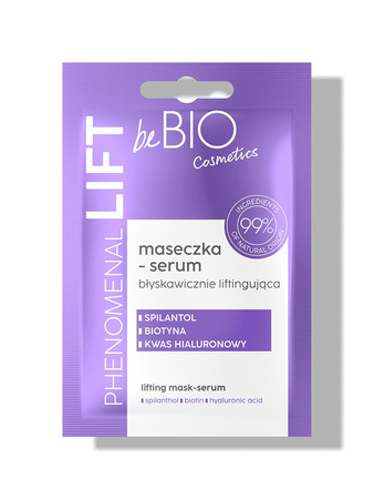 beBIO Maska PHENOMENAL LIFT maseczka-serum 10 ml