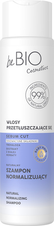 beBIO naturalny szampon do włosów przetłuszczających się 300 ml