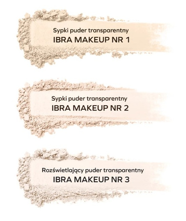 Ibra puder transparentny NR 2, 12 g