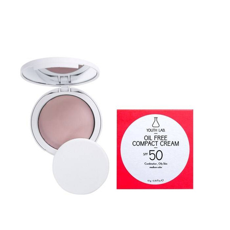 Youth Lab Compact Cream SPF 50, kremowy podkład w kompakcie w odcieniu Medium