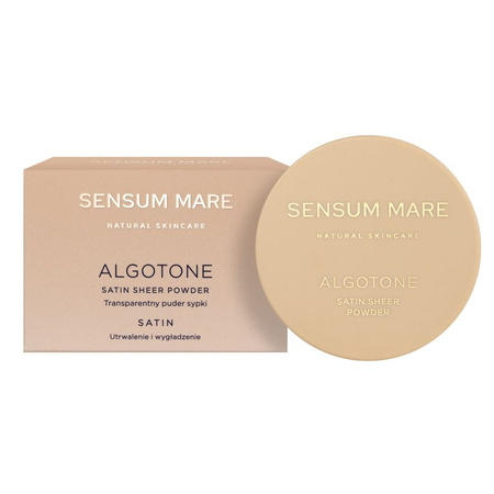 Sensum Mare ALGOTONE Satin Sheer Powder - Transparentny puder sypki