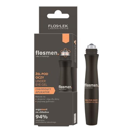 Floslek Flosmen Żel pod oczy, 15 ml